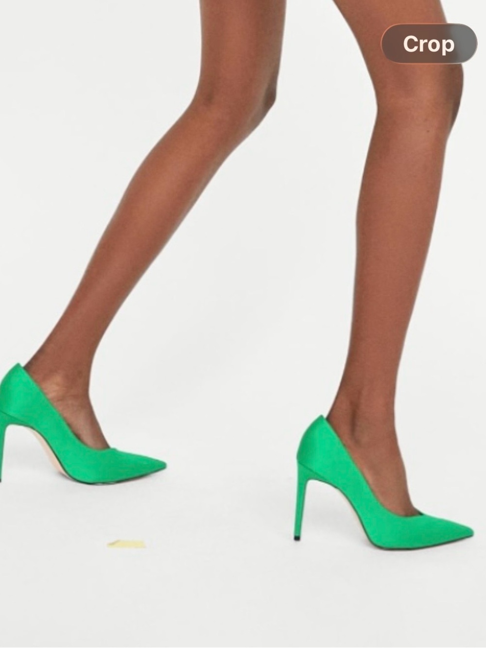 Zara Emerald Pointed-Toe Stiletto Pumps